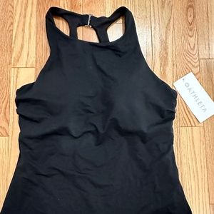 Athleta Maldives Bra Top Tankini, black, size 36B/C NWT